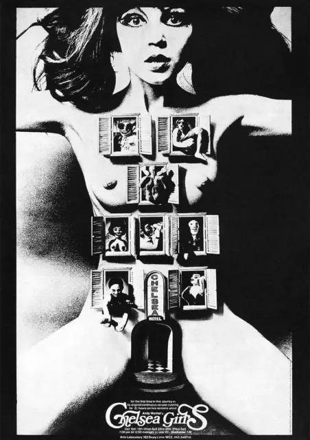 CHELSEA GIRLS 60s Film POSTER PRINT A5 A1 Andy Warhol Arthouse Movie Cult Cinema