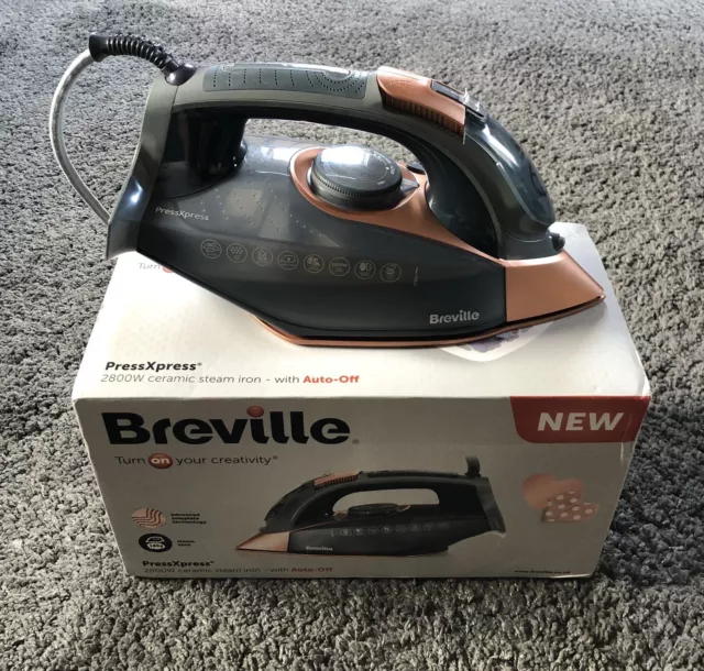Breville pressxpress 2800w clearance steam iron