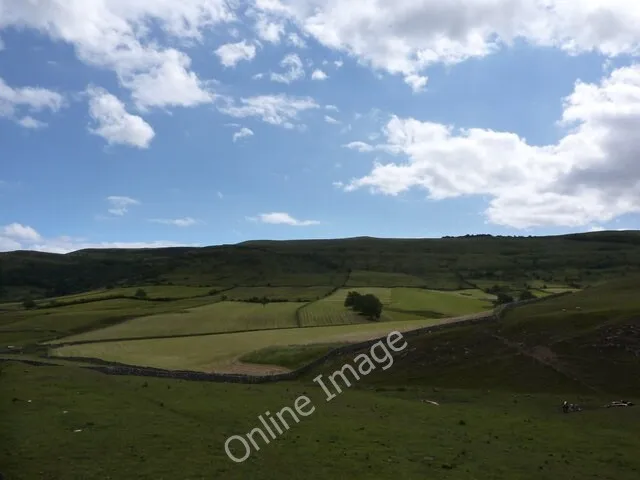 Photo 6x4 Grazing land below Durham Edge Bradwell Hills Abney Moor lies o c2010