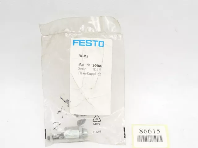 Festo Flexo-Kupplung 30984/FK-M5 / Neuf Emballage D'Origine