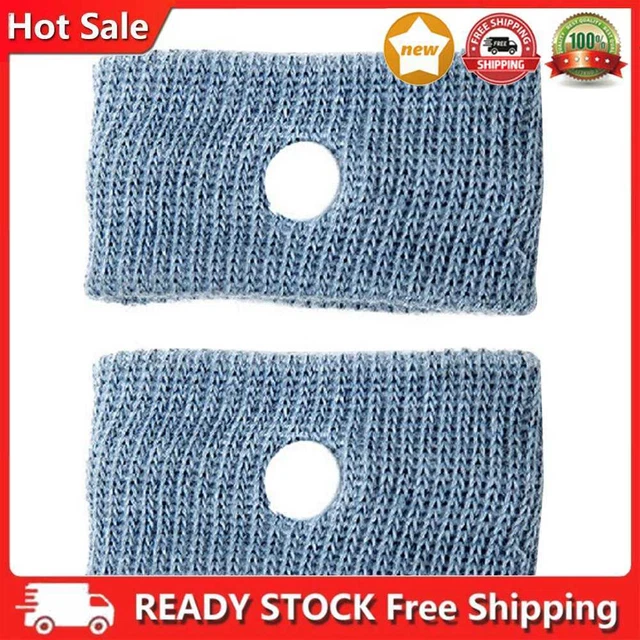 Sports Safety Wrist Support Band Anti Motion Sickness Wristbands (Grey)