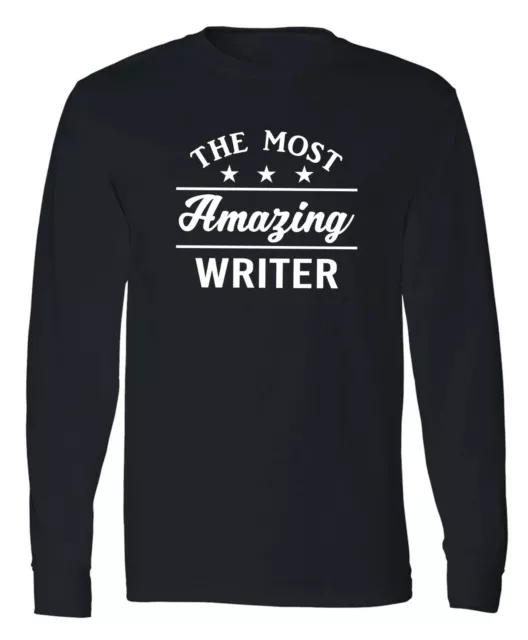 Writer T-shirt Author Blogger Novel Writing Profession Journalist Gift Tee
