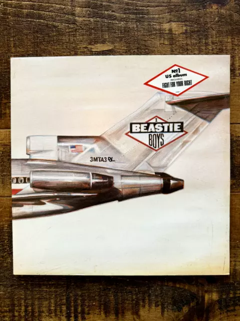 BEASTIE BOYS - LICENSED TO ILL  1986 Vinyl LP Def Jam 450062 1