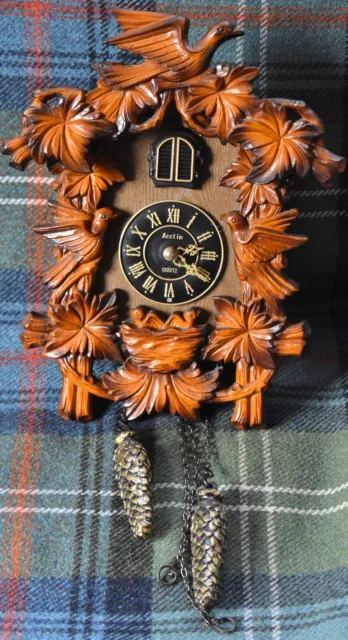 Vintage Acctim Quartz Cuckoo Clock