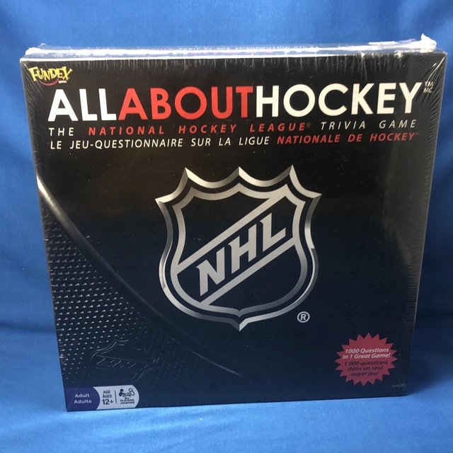 ALL ABOUT HOCKEY NHL Trivia Game,2009 Fundex, National Hockey League, NEW!