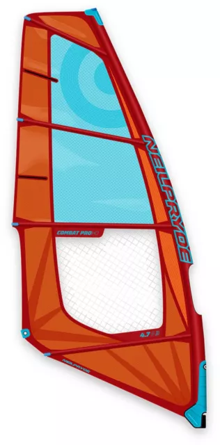 Neil Pryde Windsurf Segel Combat Pro HD C2 orange / blue 2023