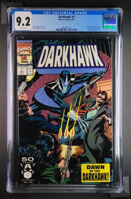 Darkhawk #1 (1991,MARVEL) ~ CGC 9.2