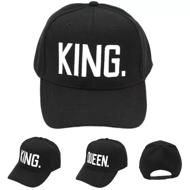 Fashion Men Women QUEEN KING Baseball Hat Cap Hip Hop Caps Couple Snapback Hats