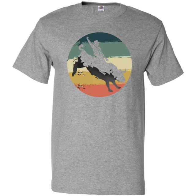 Inktastic Bull Riding Rodeo Rider T-Shirt Competition Apparel Gift Hobbies Hobby