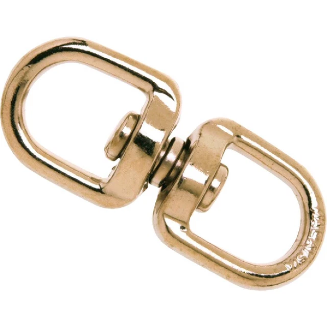 Campbell Swivel Double Round Eye 1 In. Swivel T7640322 Campbell T7640322 1 In.