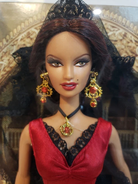 Spain Barbie Dotw Dolls Of The World 2007 Pink Label Mattel L9583 Nrfb 3