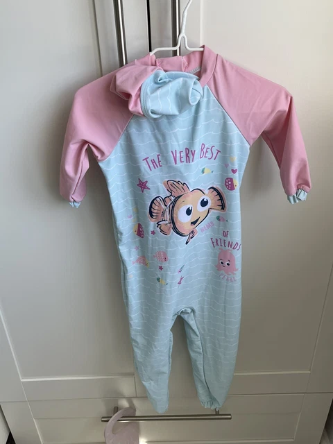 Cappello e costume da bagno Nemo Kappi bambina Disney at George - taglia 18-24 mesi