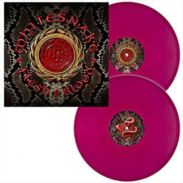 Whitesnake Flesh & Blood 2019 japanese double violet vinyl LP 500 limited 2