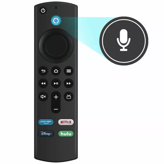 Télécommande Vocale L5B83G pour Amazon Fire TV Stick Lite 4K 3rd Gen Alexa Cube