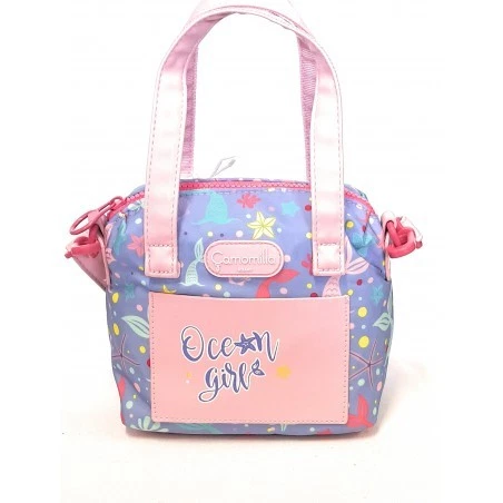 BORSA BAULETTO BIMBA Camomilla Milano Ocean Girl Rose 2302 EUR 25