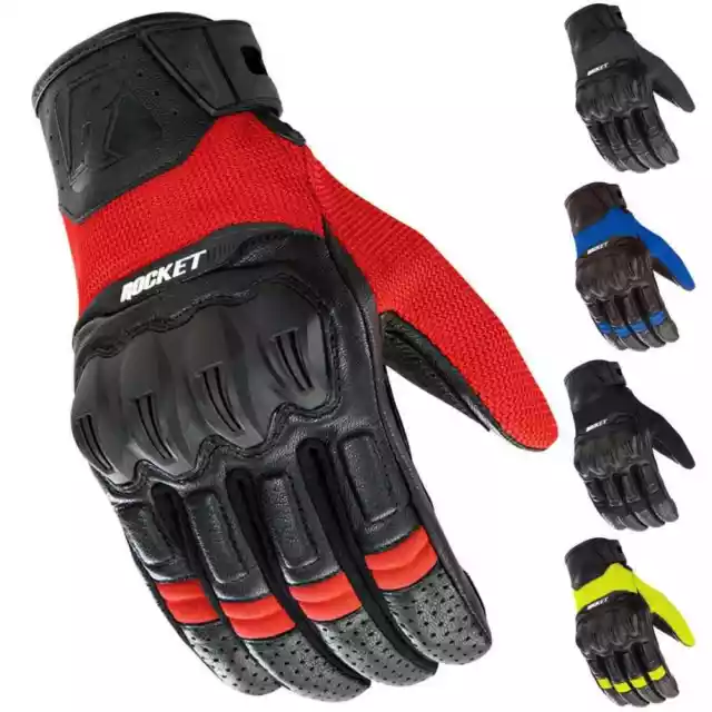 Joe Rocket Phoenix 5.1 Hybrid Mens Street Riding Mesh Motorcycle Gloves