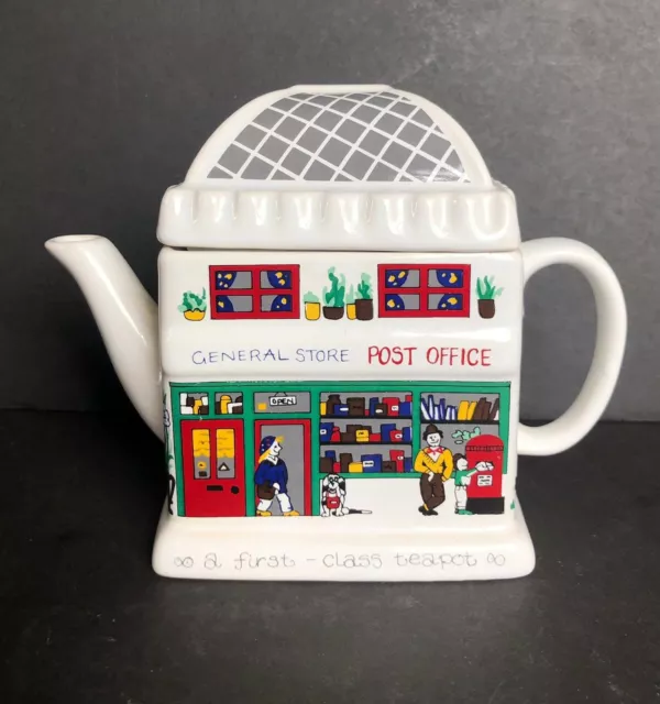 Small Vintage Wade Teapot - General Store Post Office - English Life Teapots