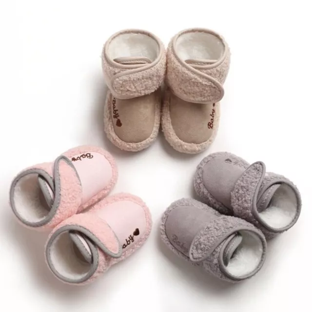 Weiche bequeme Säugling Mädchen Jungen Neugeborenes Baby Schuhe Pantoffel rutschfeste Socken