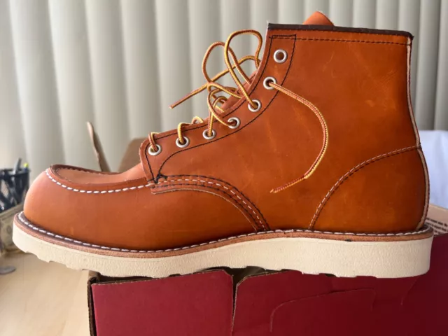 8859 Classic Moc Toe Navy Portage – Red Wing