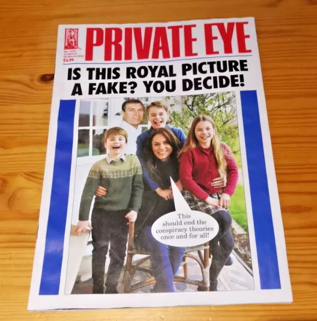 Private Eye magazine / # 1619 / 15-28 March 2024