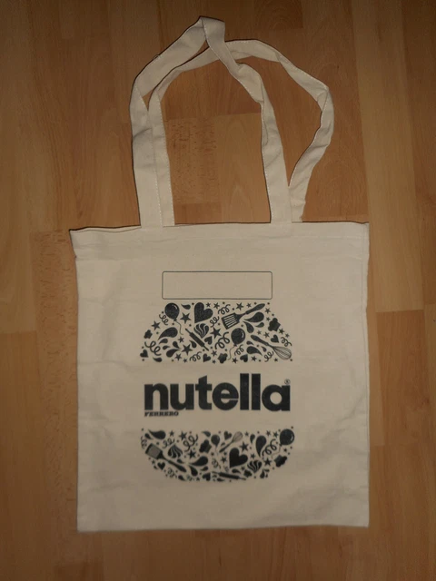 Sac Shopping Tote Bag Pailleté Rouge Et Chanvre - Personnalisable Prénom - Neuf Avec étiquettes