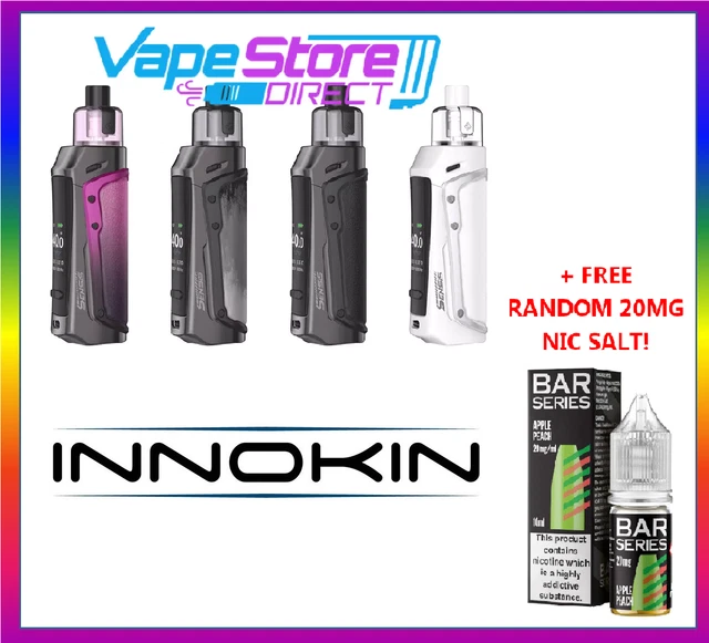 INNOKIN | SENSIS EZ Pod Kit | 40W | 3000mAh | 2ml PCTG Pod + FREE 2MG NIC  SALT 9.99 - PicClick UK