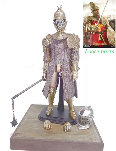 1/6 Coomodel Se108 Exclusive Friedrich Copper Gold Armor Parts - Diecast Alloy