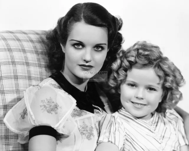 Shirley Temple & Rochelle Hudson In 'Curly Top' - 8X10 Publicity Photo (Az017)