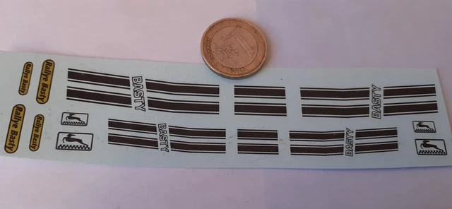 Décalcomanies Pour Maquette Simca P60 Voilier - Échelle 1/43 - Marque Norev - Occasion