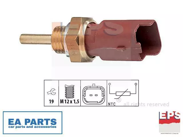 Sensor, coolant temperature for ABARTH ALFA ROMEO FIAT EPS 1.830.326