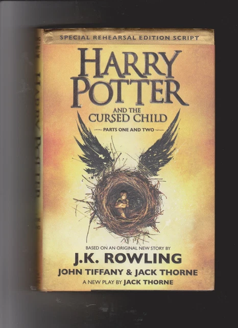 Harry Potter and The Cursed Child Special Rehearsal Edition Script Hardcover