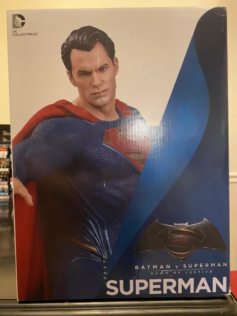 DC Collectibles Batman vs. Superman: Dawn of Justice: Superman 16" Resin Statue