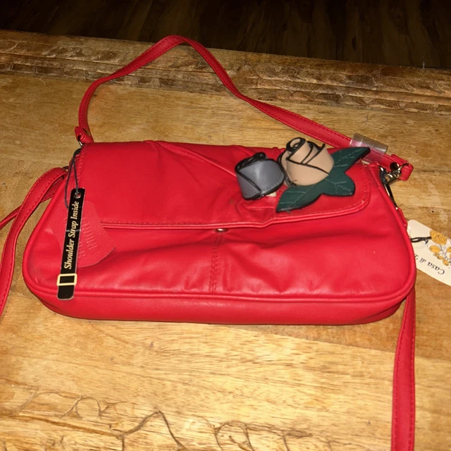 Casa di hotsell borse red handbag