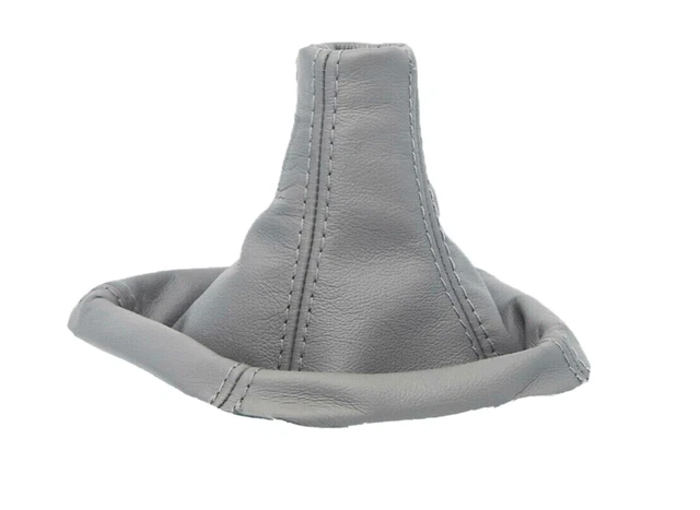 Cuffia Cambio In Vera Pelle Antracite Per Fiat Panda 169 - Fatto A Mano Su Misura - Foto 9