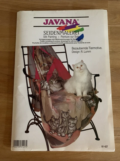 Javana Seidenmalerei Motivmappe 81427, 8 Motive