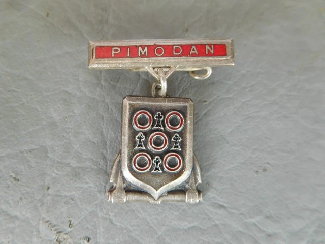 Insigne Marine Nationale Française – Pimodan – Badge Vintage Bon État