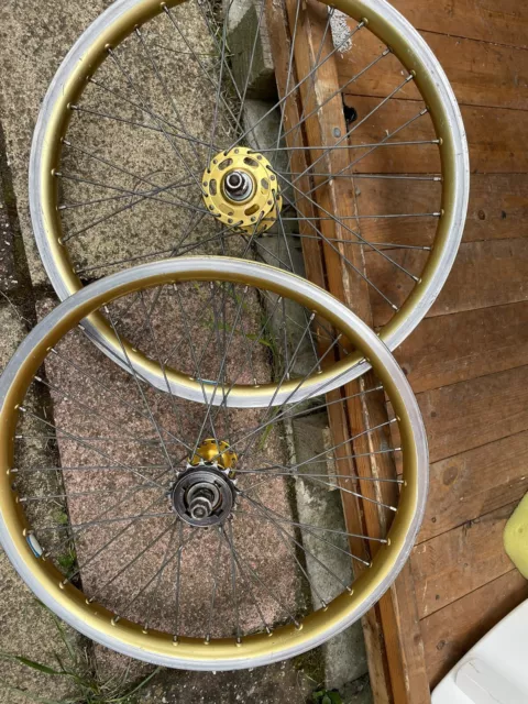 ARAYA AERO OLD School BMX Alloy Wheels Suntour Hubs 20 175.00 PicClick UK