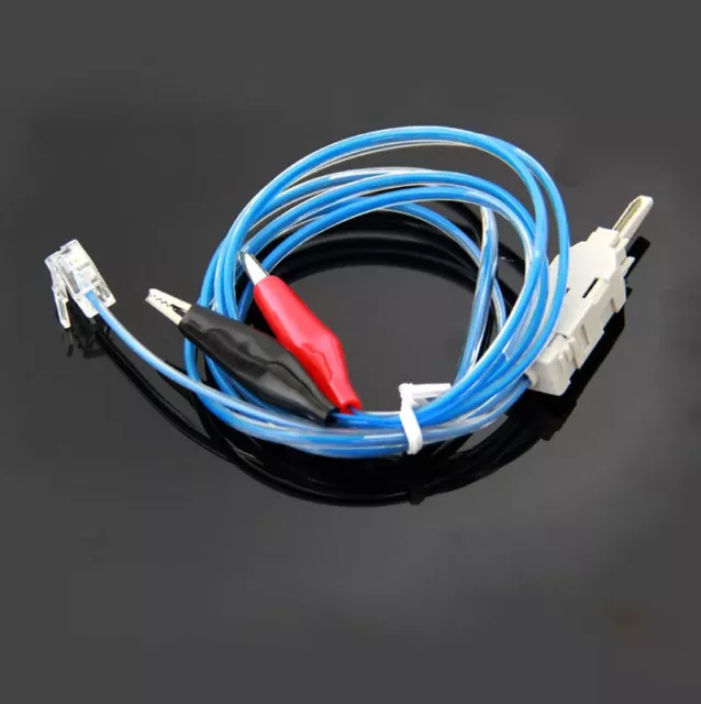 3 ports telephone/phone professional testing line RJ11 test clip communication