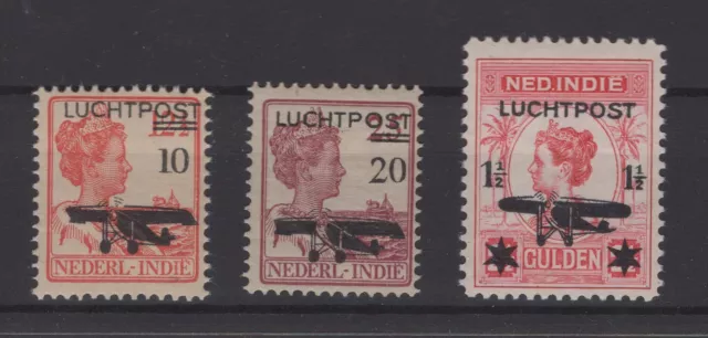 (Wh22755) Dutch Indies, 1928, Nvph Lp1/2+Lp5, Mnh, Cv €62,50, See Scans