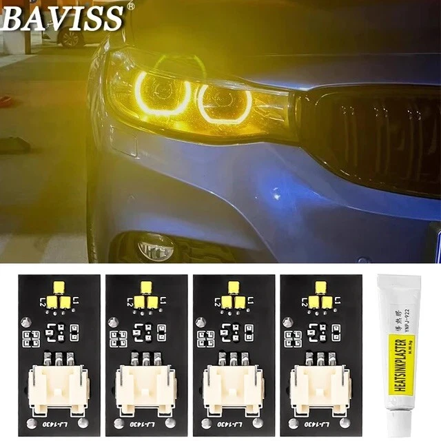 BMW 3 SERIES Pre LCI CSL Style Yellow LED DRL board 2012 - 2015 (F30 ...