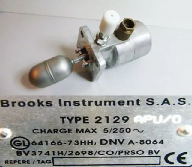 Brooks Instrument 2129 APU/0 interruttore galleggiante - inutilizzato/IMBALLO ORIGINALE-