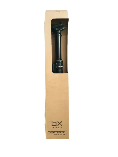 Brand X Ascend MTB Internal Dropper Seatpost - 31.6mm - Remote Lever 100 mm Drop