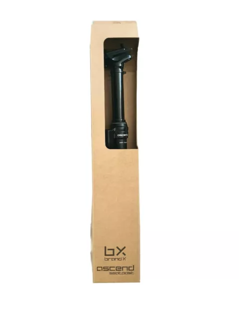 Brand X Ascend MTB Internal Dropper Seatpost - 31.6mm - Remote Lever 100 mm Drop
