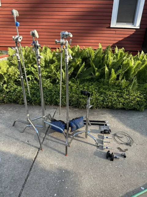 Used Matthew’s C stands and Other Lighting Accessories