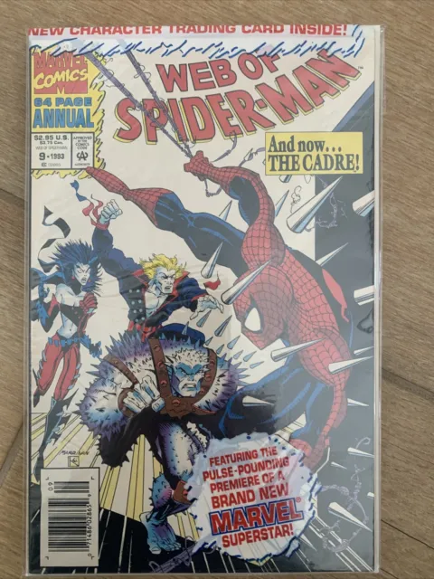 Web Of Spider-Man Annual 9 Polybag High Grade Newsstand Gemini Shipping