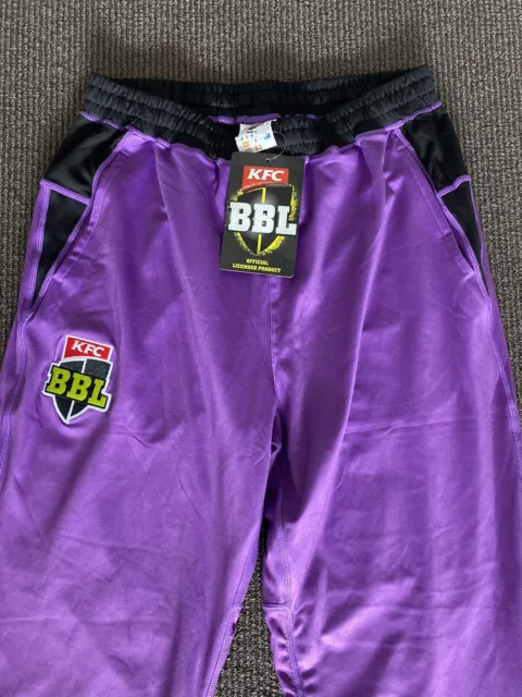 Hobart Hurricanes BBL cricket pants/trousers brand new with tags size: L