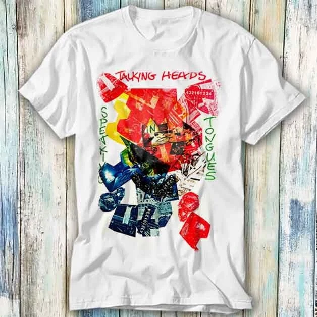 Talking Heads Limited Edition US Tour T Shirt Meme Gift Top Tee Unisex 722