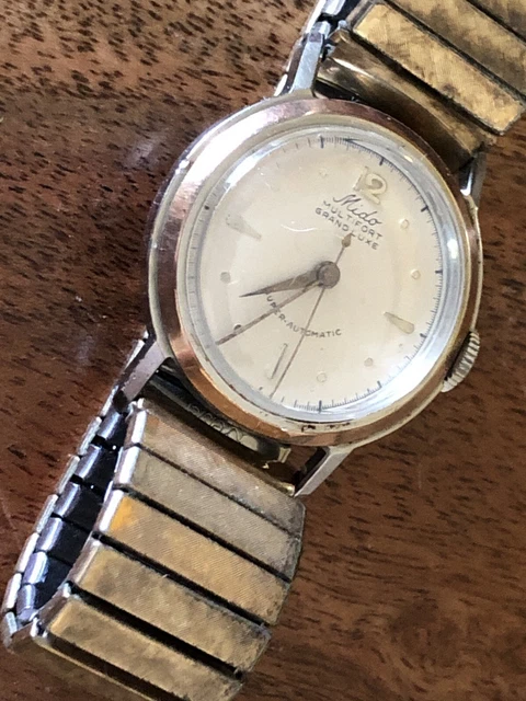VINTAGE MIDO MULTIFORT Grand Luxe Super Automatic Watch Unisex 124.20 PicClick