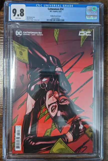 Catwoman #54 Swaby Variant Cover CGC 9.8
