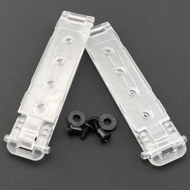 Kit De 2 Clips Ceinture Kydex Pour Fourreau D'outil - Fixation Pince Arrière, Tactique, Noir